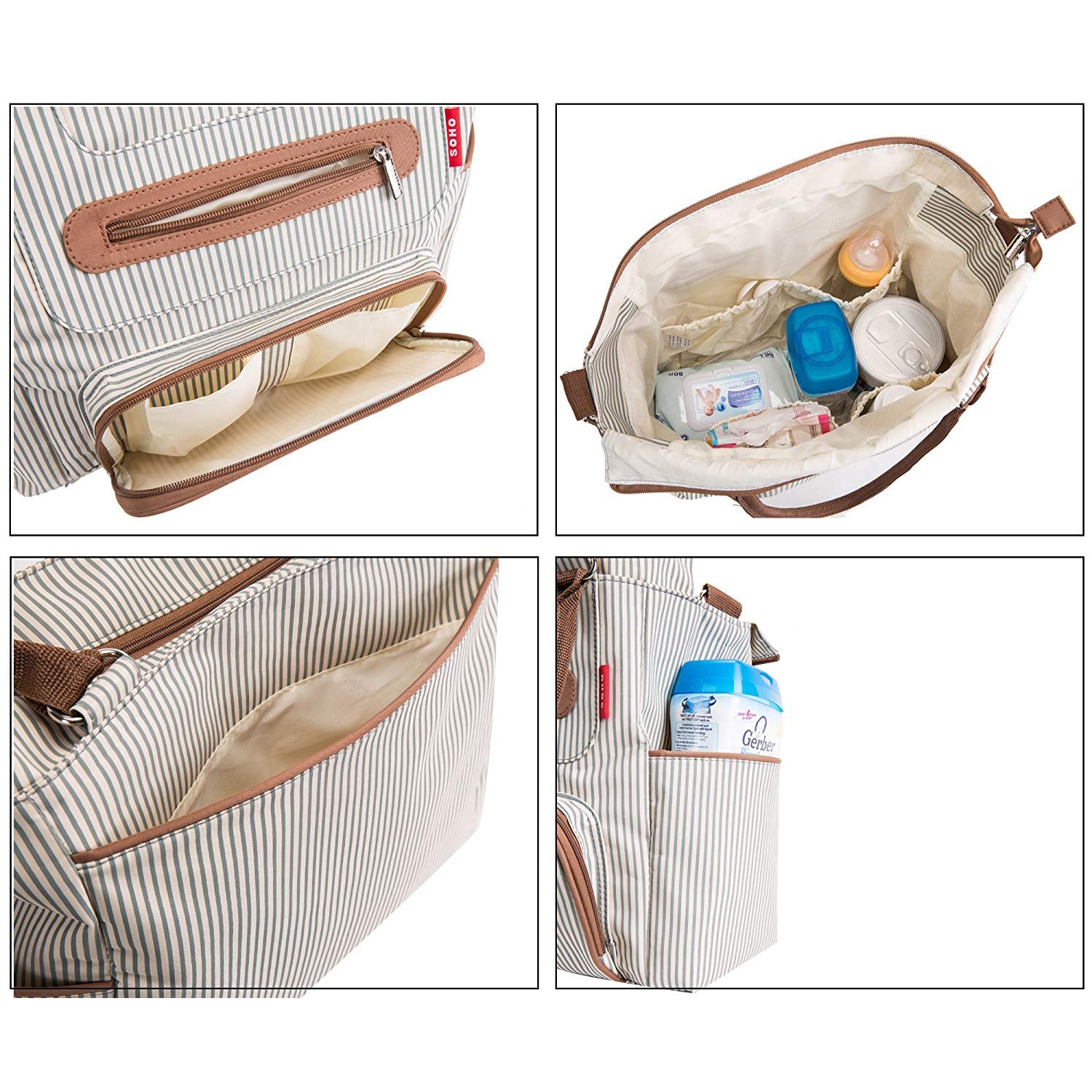 Maternity Diaper Bag Set 7 Pcs