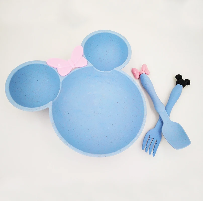 Cartoon Tableware Set, 3 Pcs