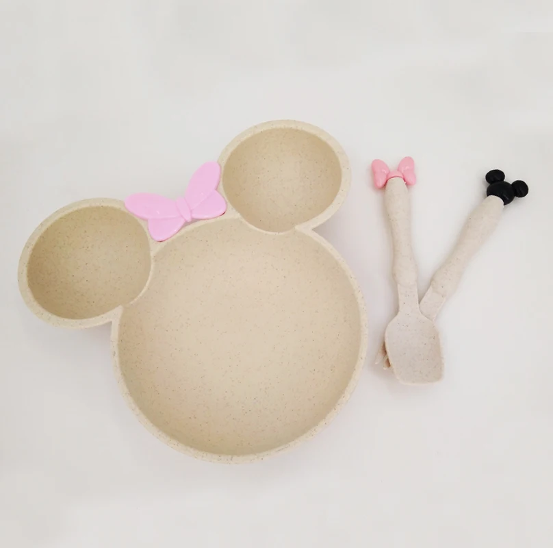 Cartoon Tableware Set, 3 Pcs