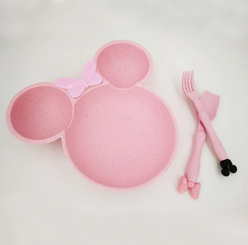 Cartoon Tableware Set, 3 Pcs