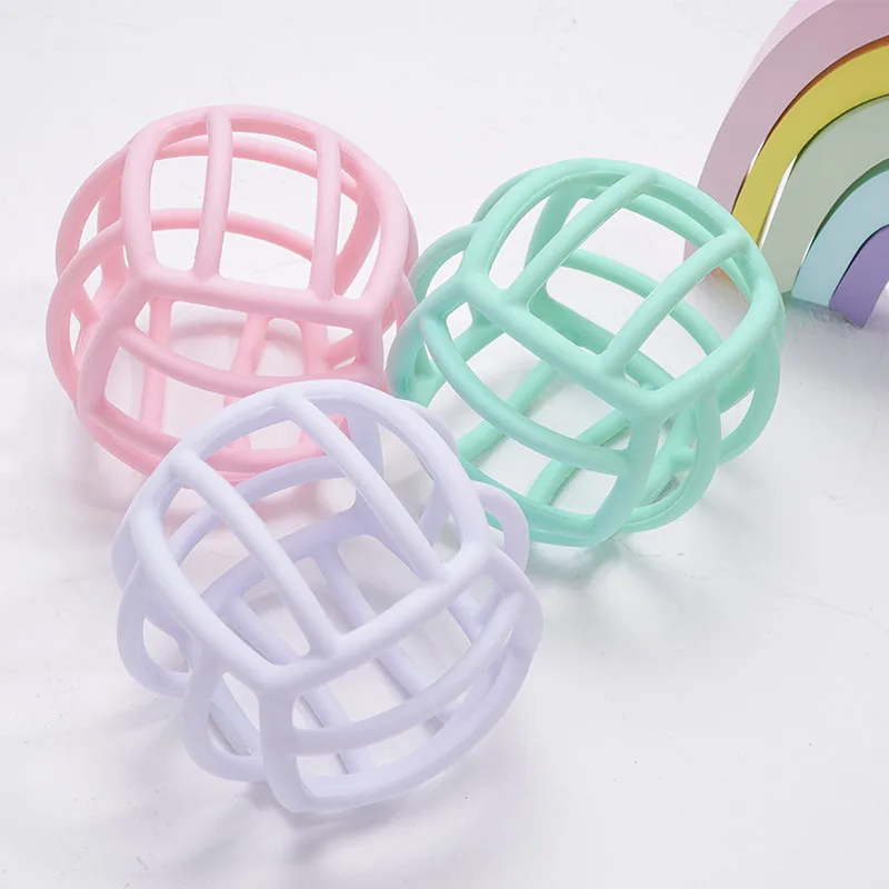 Baby Colorful Silicone Toy Ball