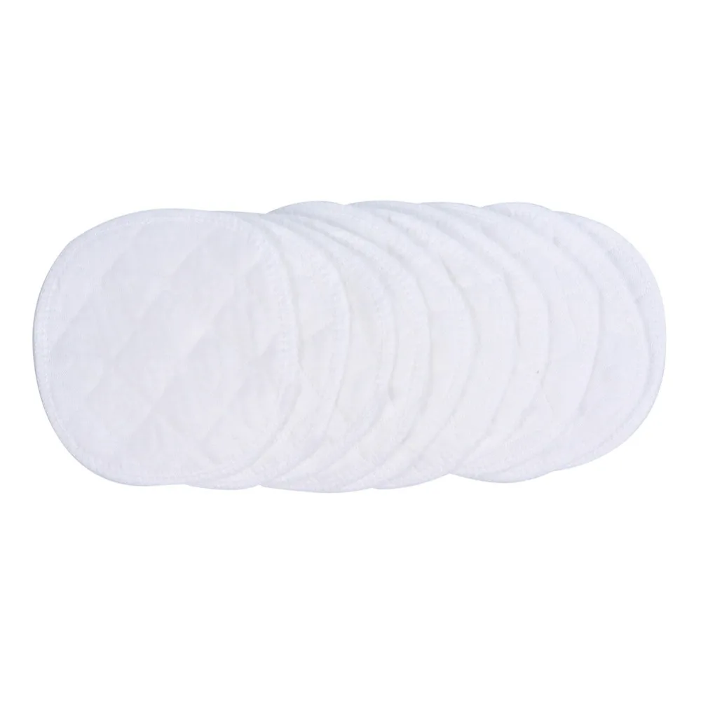 Cotton Reusable Breast Pads, 12 Pcs