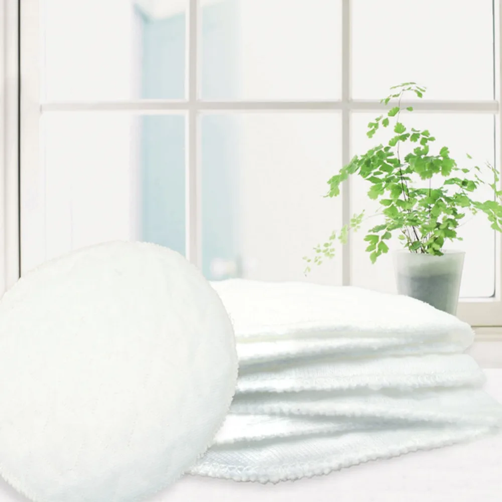 Cotton Reusable Breast Pads, 12 Pcs